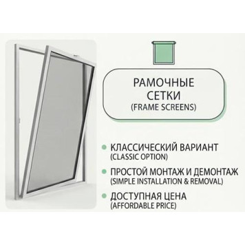 Рамочная москитная сетка